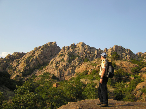 Didier in the wichita Mountain